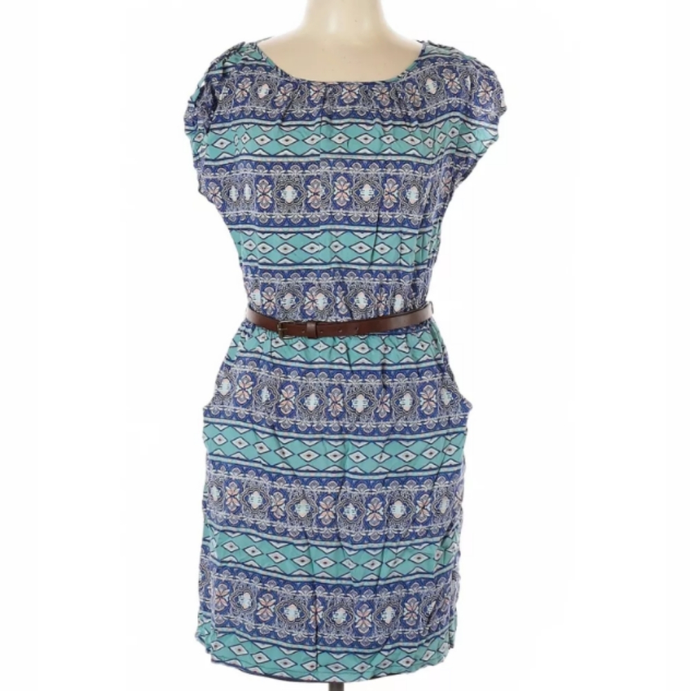 Charlotte Russe Lightweight Casual Dress With Belt